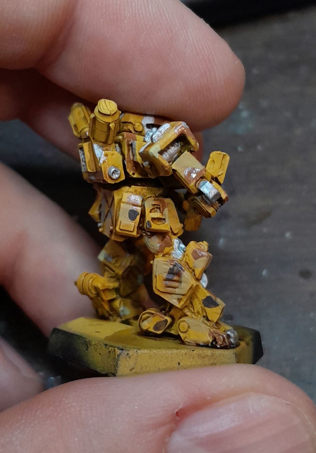 not pictured are attempts at stenciling digi-camo that failed miserably